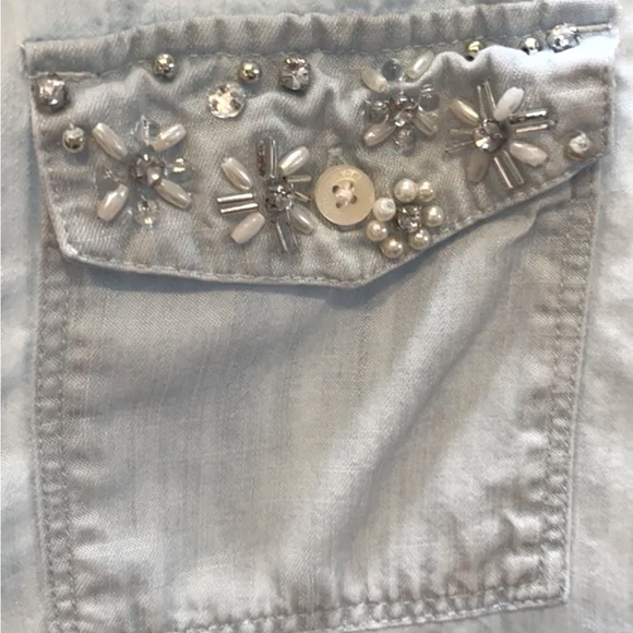 Light blue Abercrombie sleeveless shirt - Picture 5 of 5